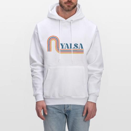 YALSA Retro Rainbow - Men's Hoodie