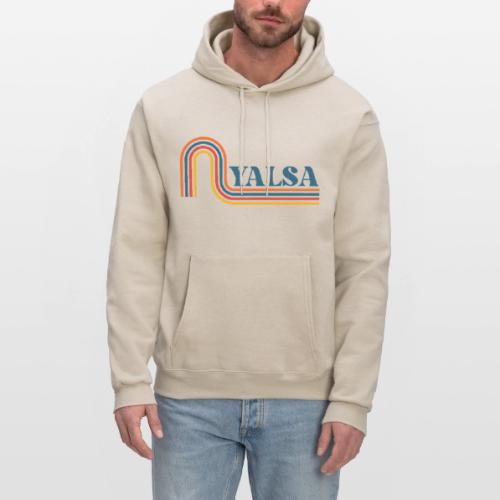 YALSA Retro Rainbow - Men's Hoodie