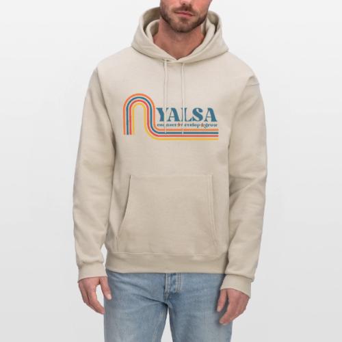 YALSA Retro Rainbow - Men's Hoodie