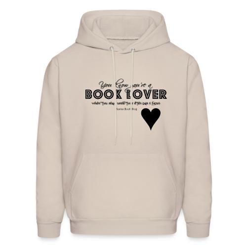 read until your eyes dont focus png - Men's Hoodie