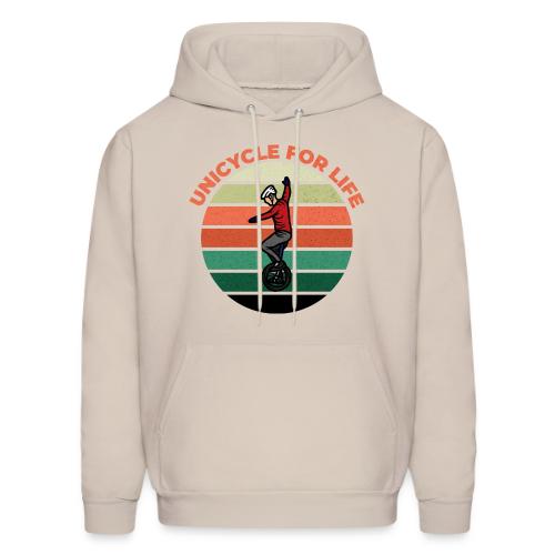 Unicycle For Life - Men's Hoodie