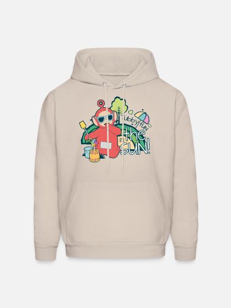 Teletubbies Fun In The Sun With Po - Men's Hoodie - Sand