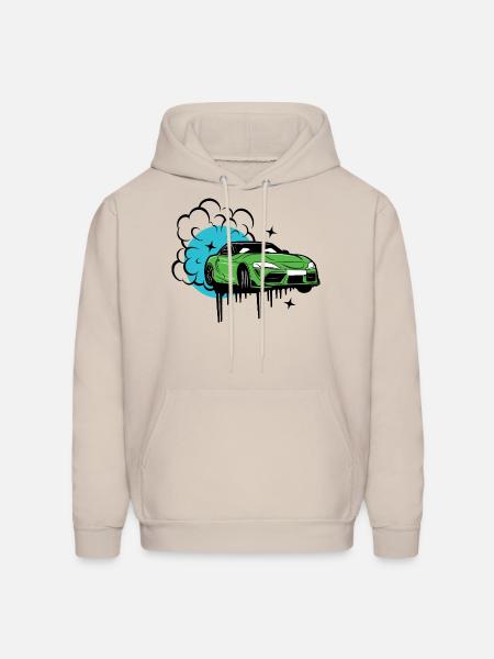 Toyota Supra - Men's Hoodie - Sand