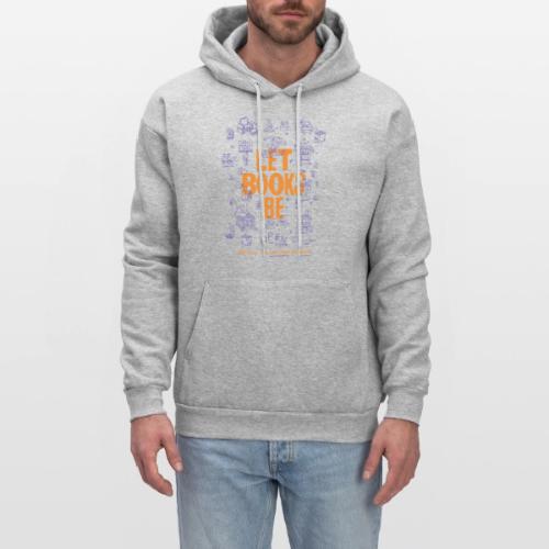 Let Books Be by Mikey Burton - Men's Hoodie