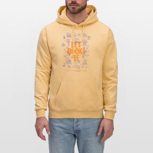 Let Books Be by Mikey Burton - Men's Hoodie