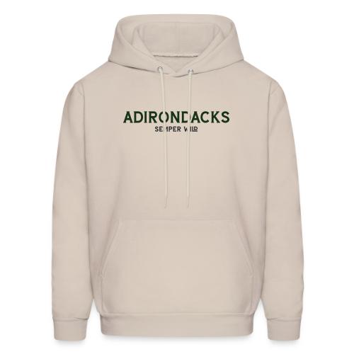 Semper Wild Adirondacks Vintage Dark - Men's Hoodie
