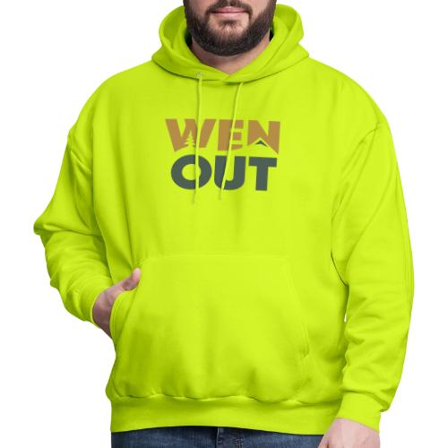 WenOut Logo (dark) - Men's Hoodie