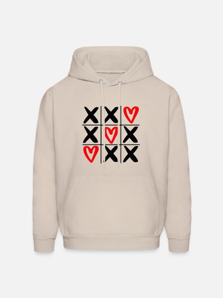 Love SOS - Men's Hoodie - Sand