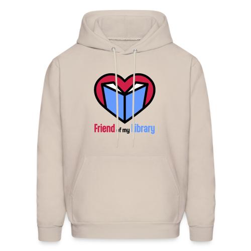 I'm a Friend of My Library - Men's Hoodie