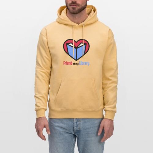 I'm a Friend of My Library - Men's Hoodie