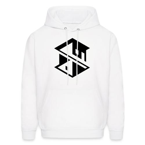 Unreal Estate Records Logo Black - Men's Hoodie