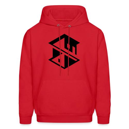 Unreal Estate Records Logo Black - Men's Hoodie