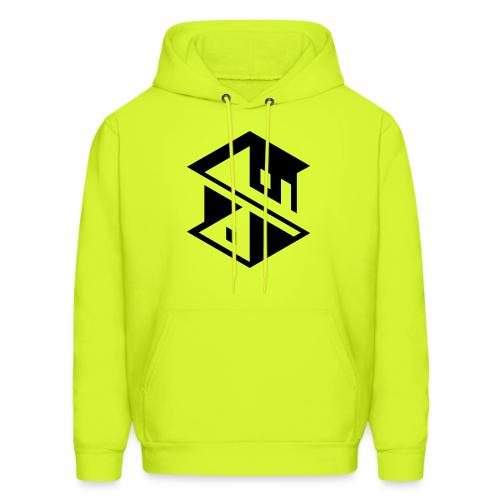 Unreal Estate Records Logo Black - Men's Hoodie