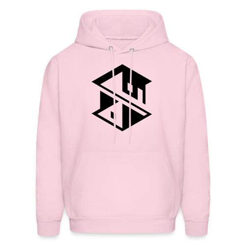 Unreal Estate Records Logo Black - Men's Hoodie