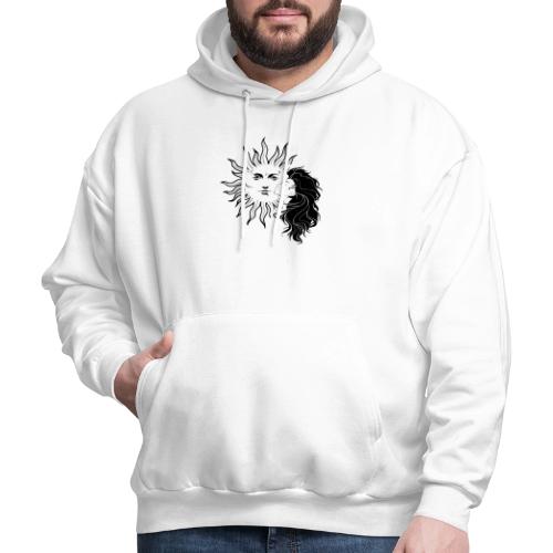 Mystical Girl & Sun - Men's Hoodie