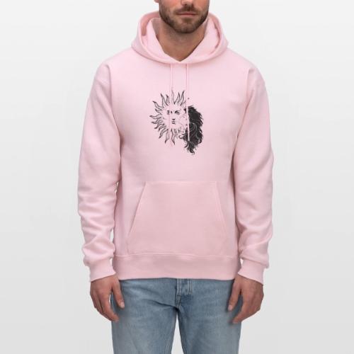 Mystical Girl & Sun - Men's Hoodie
