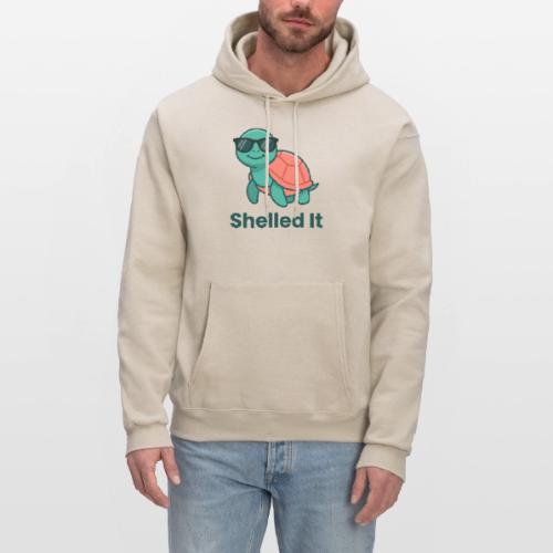 Funny Turtle Sunglasses Shelled It Cute Gift - Men's Hoodie