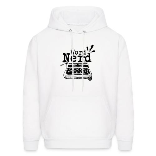 Word Nerd! (black) - Men's Hoodie