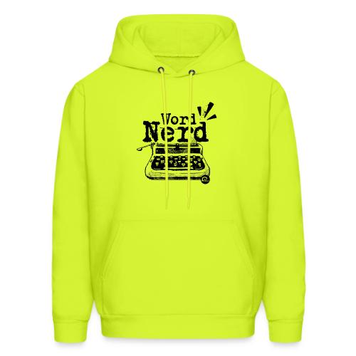 Word Nerd! (black) - Men's Hoodie