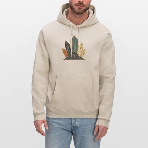 Geology in 5 Crystal - Men's Hoodie