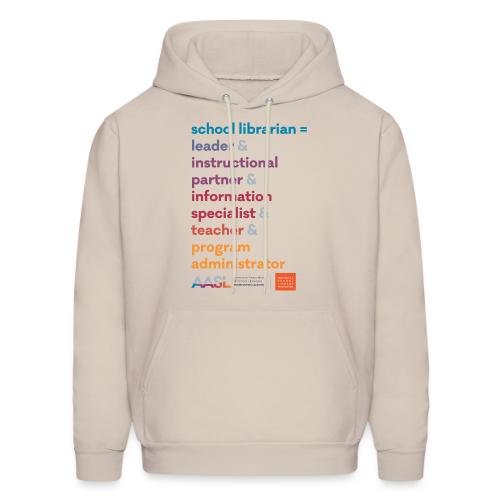 Five Roles of a School Librarian - Men's Hoodie