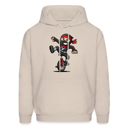 Ninja Unicyclist - Men's Hoodie