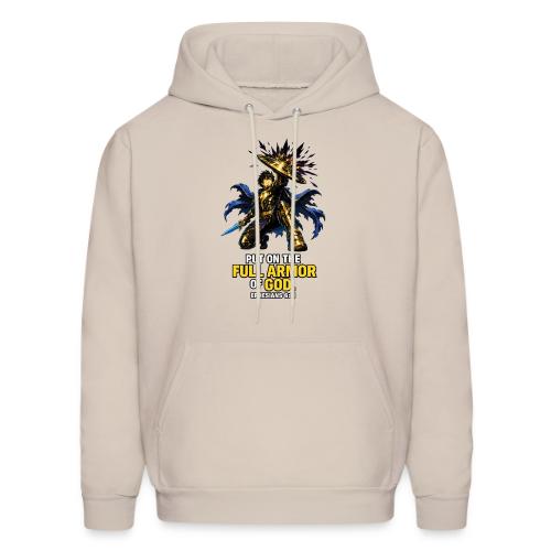 Full Armor of God Anime Warrior | Ephesians 6:11 C - Men's Hoodie