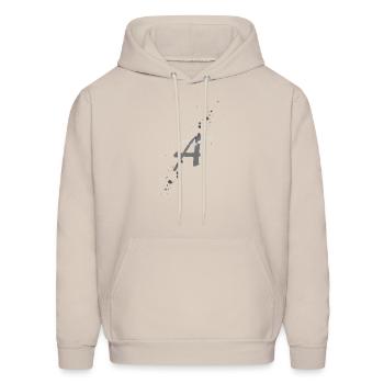 Initial Style: A Edition - Men's Hoodie - Sand - Front - Elias (183cm)