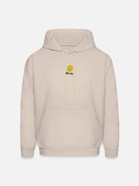 Looney Tunes Tweety Embroidery - Men's Hoodie - Sand