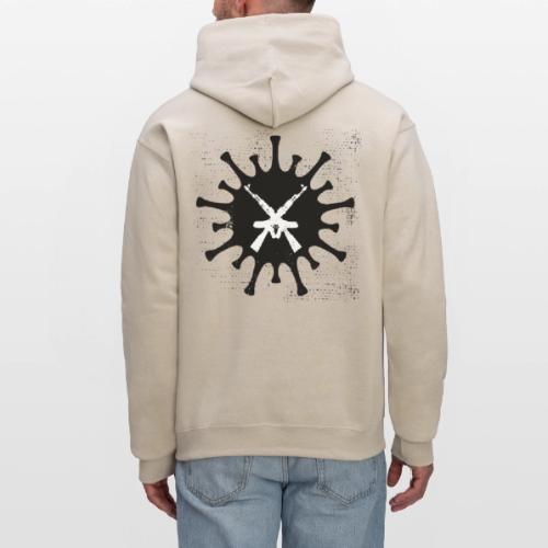 krossed AK´s / Virus black - Men's Hoodie