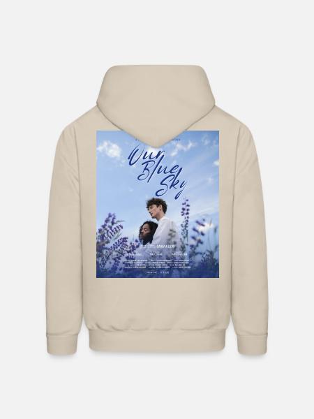 Our Blue Sky - Men's Hoodie - Sand