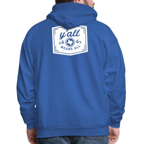 Y'all Means All (white) - Men's Hoodie