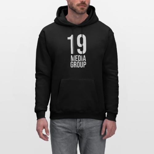 19 Media Group Logo - Men's Hoodie