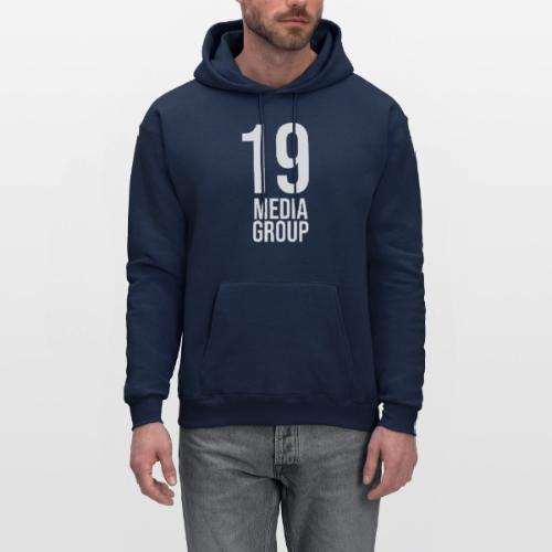 19 Media Group Logo - Men's Hoodie