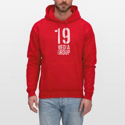 19 Media Group Logo - Men's Hoodie