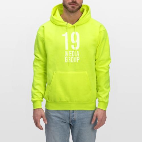 19 Media Group Logo - Men's Hoodie