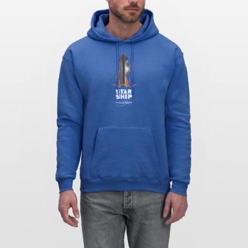 Star Ship Mars - Dark - With Logo - Men's Hoodie