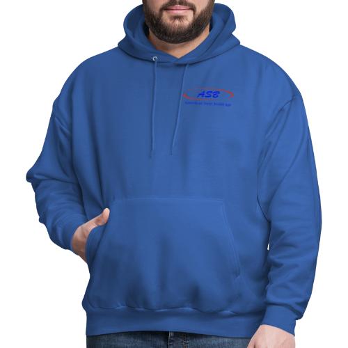 Color Logo Initials With Name - Men's Hoodie
