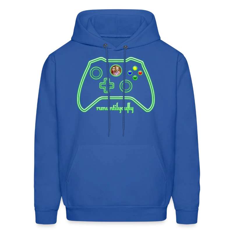 rununtilyoufly green controller - Men's Hoodie