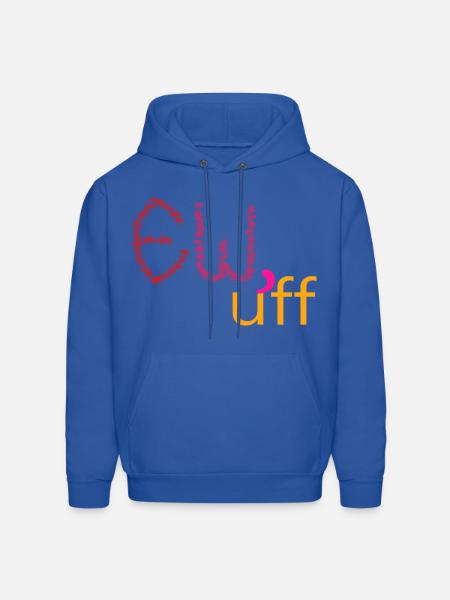 ew - Men's Hoodie - royal blue