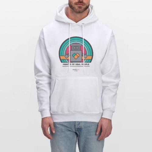 Printed by real people - Men's Hoodie