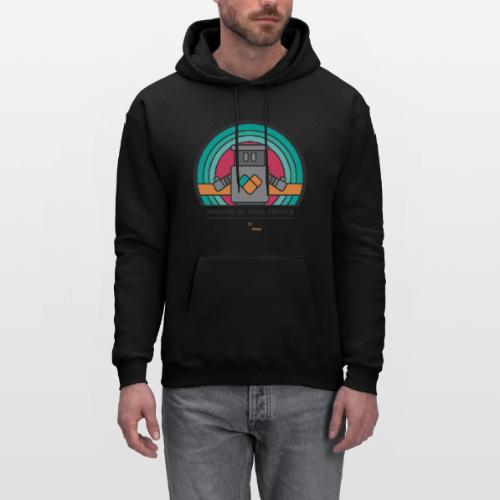 Printed by real people - Men's Hoodie