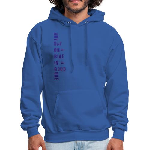 any day on a bike colour - Men's Hoodie