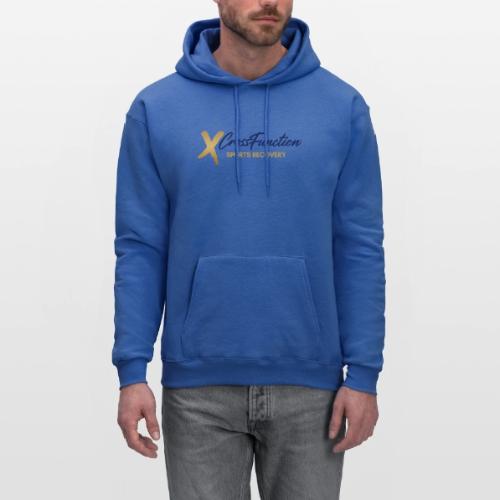 XF Sports Recovery- Dark Logo (front only) - Men's Hoodie