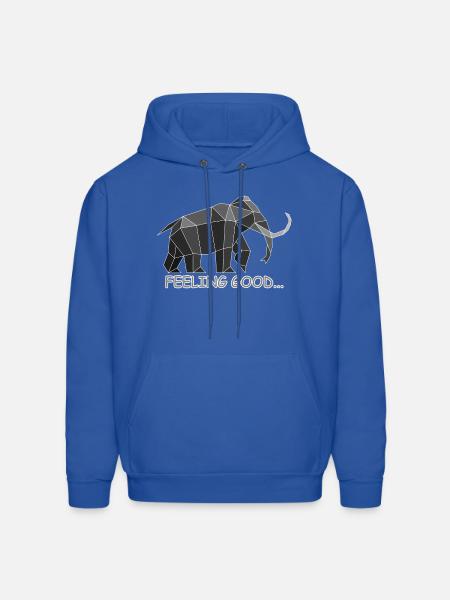 Mammut Prehistoric - Men's Hoodie - royal blue