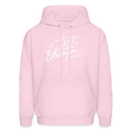 AOEU Handwritten White - Men's Hoodie