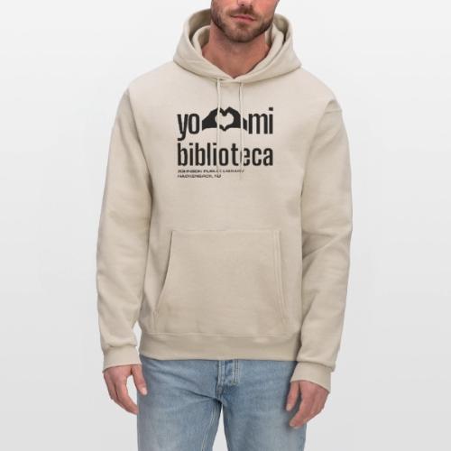 Yo Amo Mi Biblioteca (Black) - Men's Hoodie