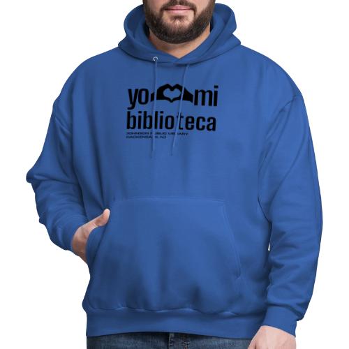 Yo Amo Mi Biblioteca (Black) - Men's Hoodie