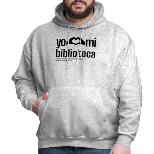 Yo Amo Mi Biblioteca (Black) - Men's Hoodie