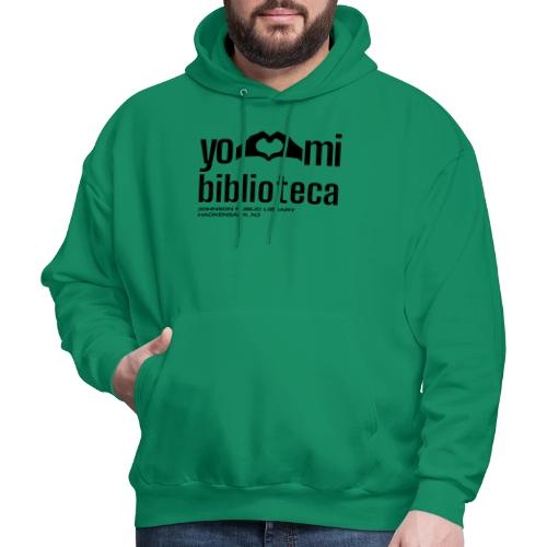 Yo Amo Mi Biblioteca (Black) - Men's Hoodie